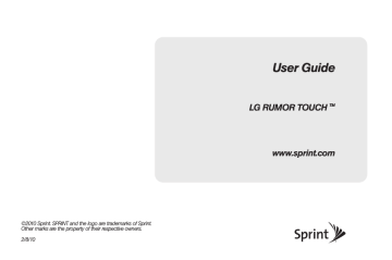 LG LN510 User's Guide LG LN510 User's Guide