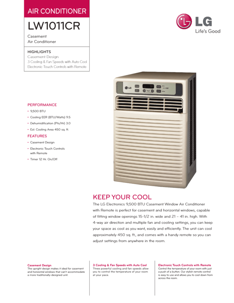 LG LW1011CR Owner's manual LG LW1011CR Owner's manual