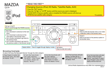 Mazda CX-9 User's Manual | Manualzz