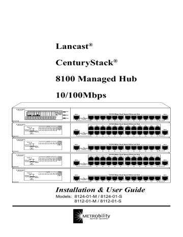 METRObility Optical Systems 8124-01-M User's Manual | Manualzz METRObility Optical Systems 8124-01-M User's Manual | Manualzz