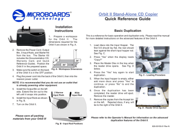 MicroBoards Technology 820-00150-01 Quick Reference Guide | Manualzz
