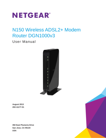 Netgear DGN1000V3 User manual | Manualzz Netgear DGN1000V3 User manual | Manualzz