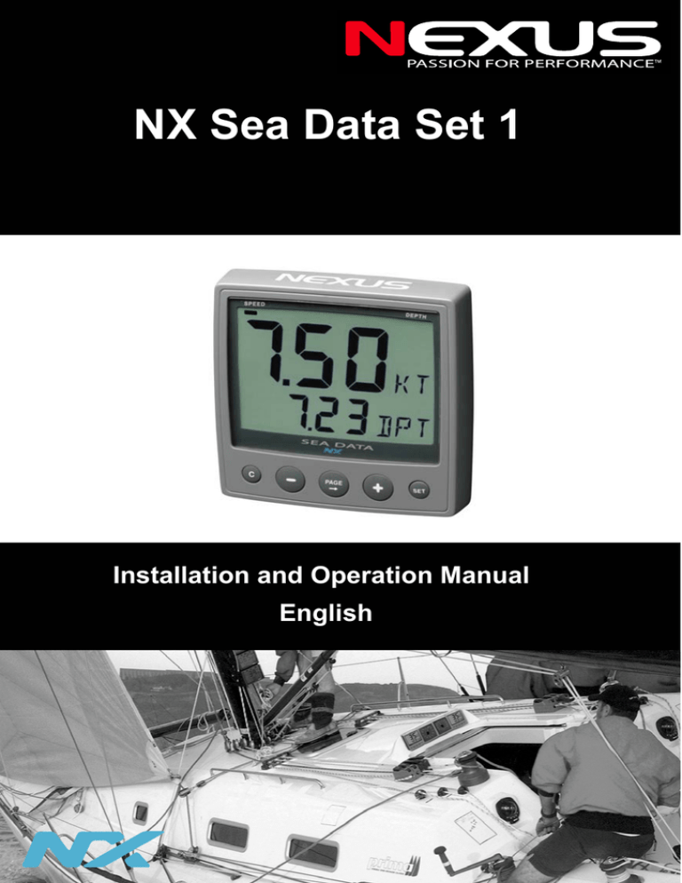 Garmin Nexus, Clock TH52 Owner's manual Garmin Nexus, Clock TH52 Owner's manual