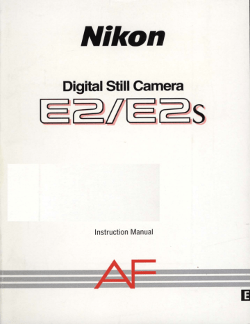 Nikon E2 User's Manual | Manualzz