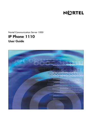 Nortel Networks NN43110-101 User guide | Manualzz Nortel Networks NN43110-101 User guide | Manualzz