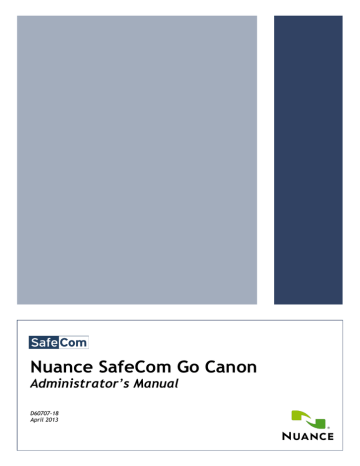 Nuance comm Webcam D60707-18 User's manual Nuance comm Webcam D60707-18 User's manual