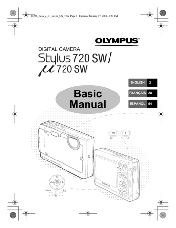 Olympus Stylus 720 SW Basic manual | Manualzz