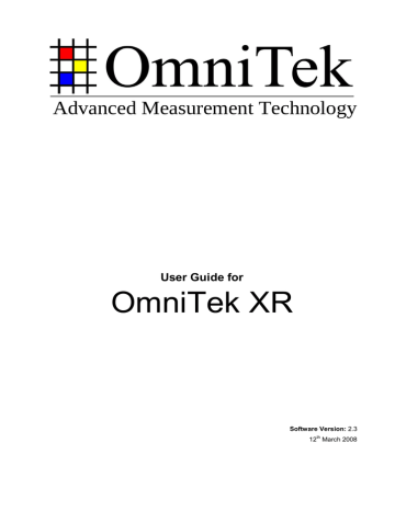 OmniTek Webcam 2.3 User guide | Manualzz OmniTek Webcam 2.3 User guide | Manualzz