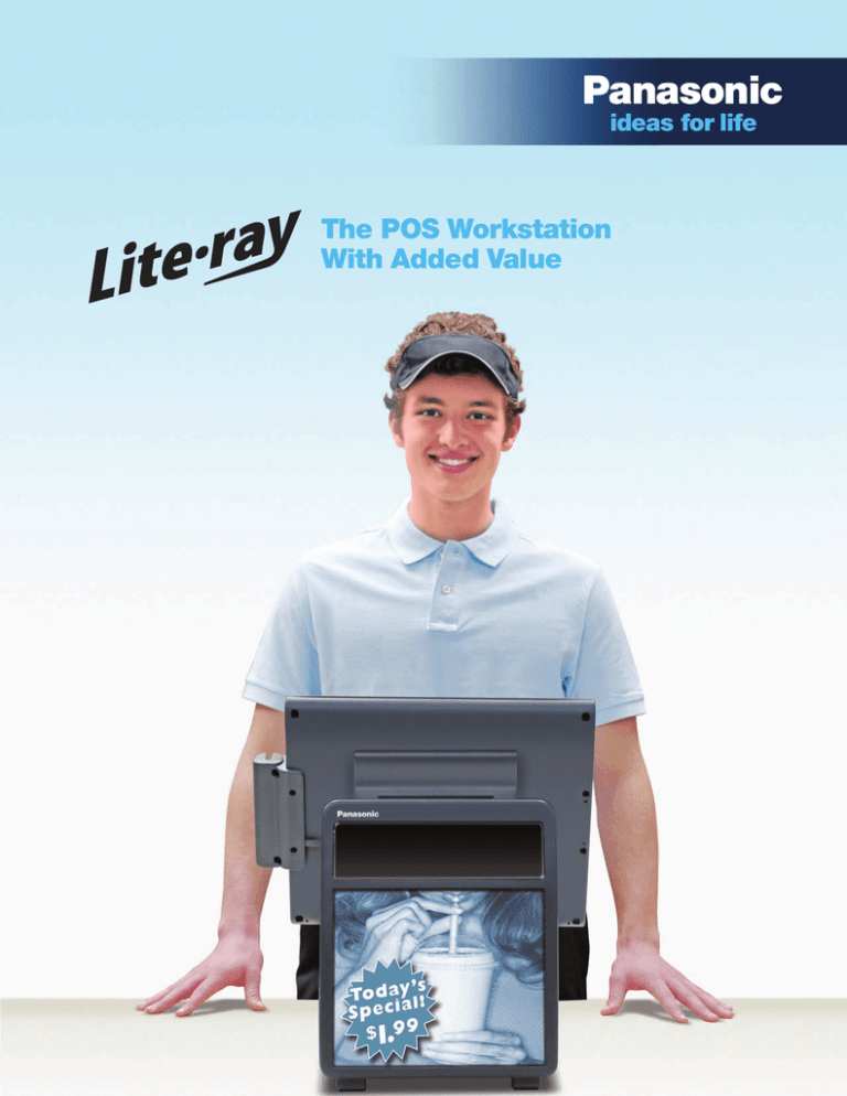 Panasonic JS-925 Lite-ray Quick start guide Panasonic JS-925 Lite-ray Quick start guide