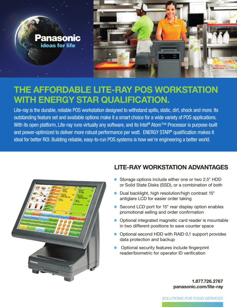 Panasonic JS-925 Lite-ray Specification Panasonic JS-925 Lite-ray Specification