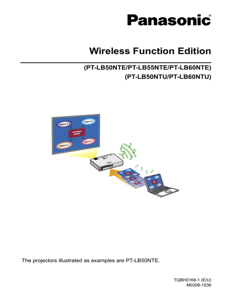 Panasonic PT-LB50NTU User manual Panasonic PT-LB50NTU User manual