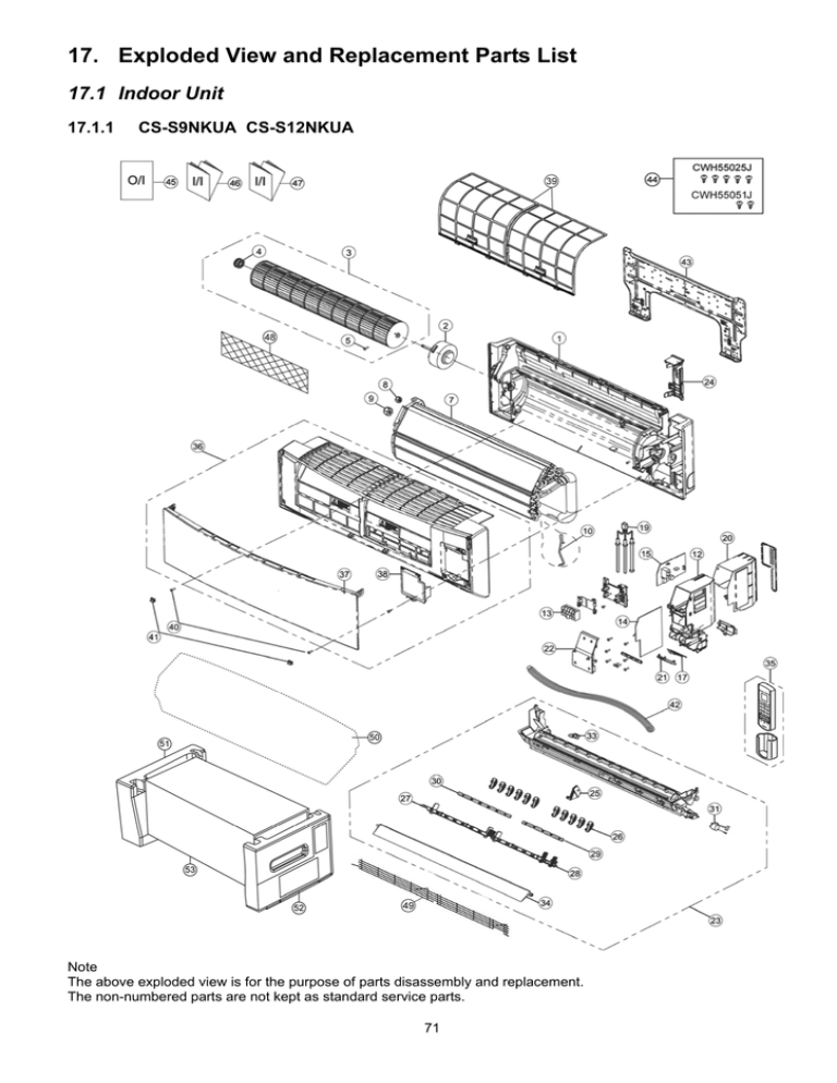 Panasonic S12NKUA User manual Panasonic S12NKUA User manual