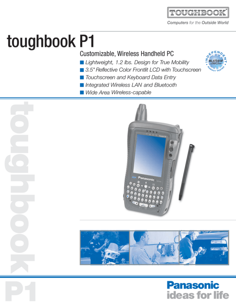 Panasonic Toughbook P1 User manual Panasonic Toughbook P1 User manual