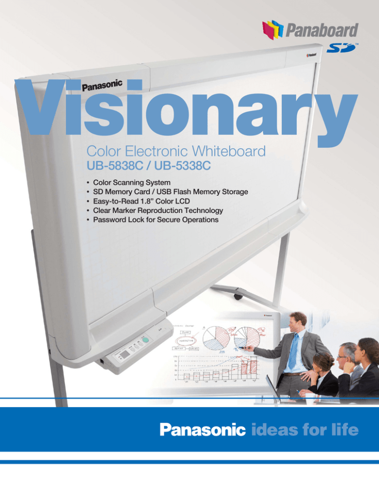 Panasonic UB-5338C Specification Panasonic UB-5338C Specification