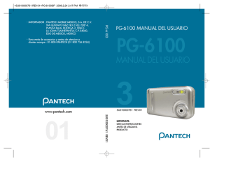Pantech PG-6100 User's Manual | Manualzz Pantech PG-6100 User's Manual | Manualzz