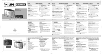 Philips AQ 6597/17, AQ6597 Owner's manual Philips AQ 6597/17, AQ6597 Owner's manual