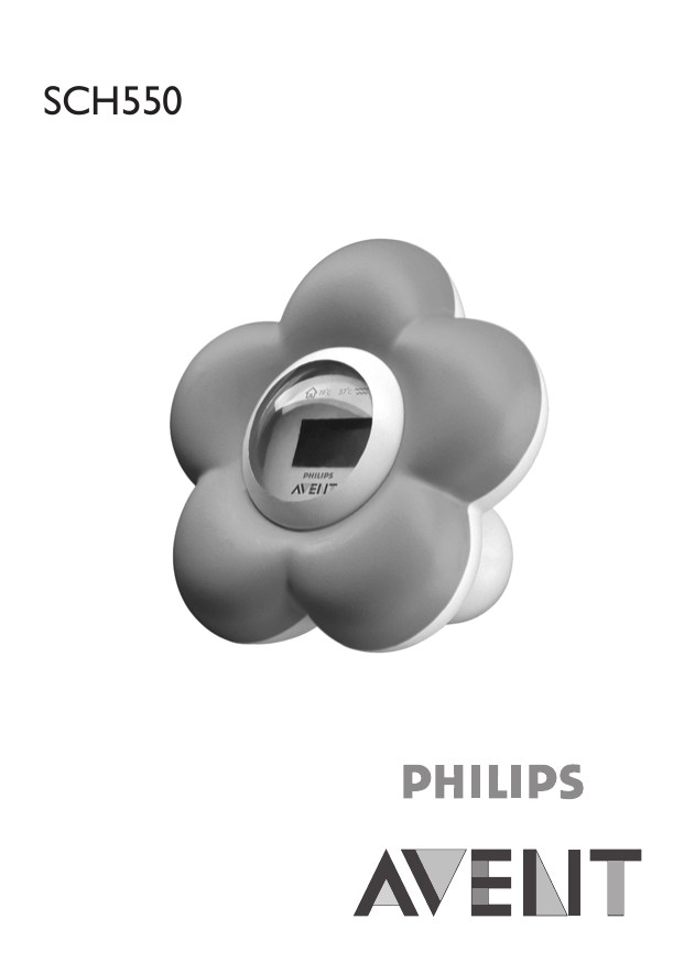 Philips AVENT SCH550 User manual Philips AVENT SCH550 User manual