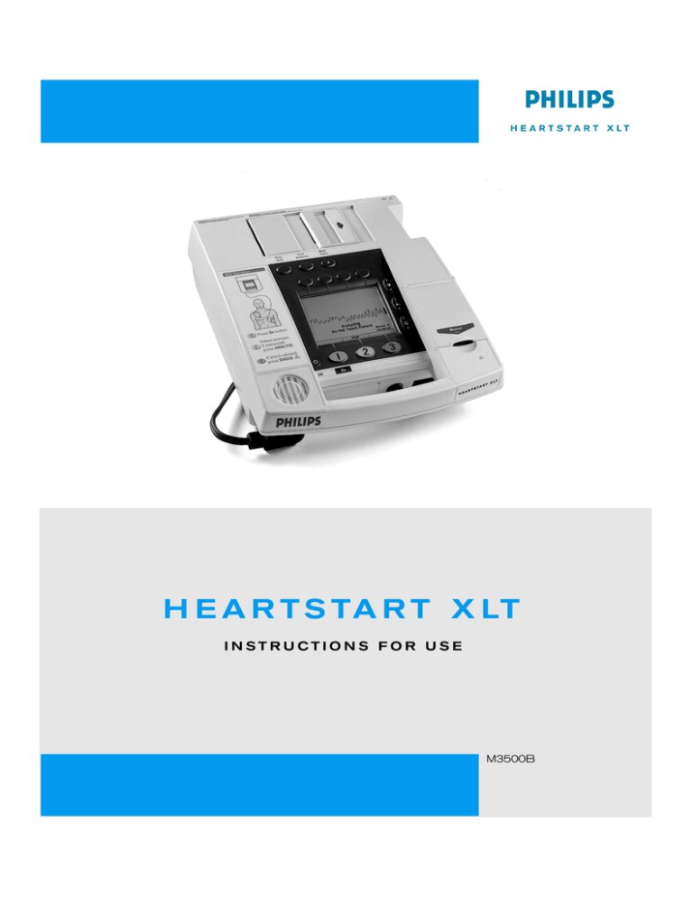 Philips M3500B User manual Philips M3500B User manual