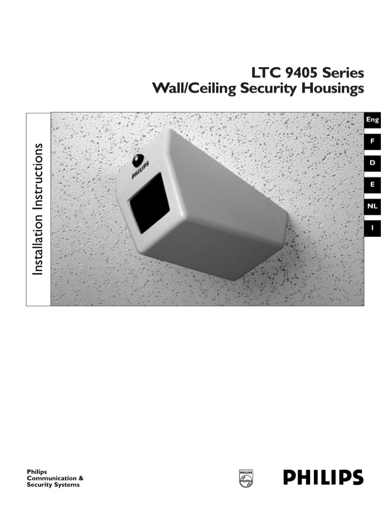 Philips LTC 9405 User's manual Philips LTC 9405 User's manual