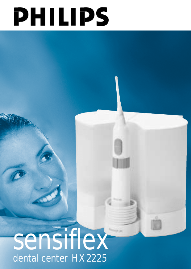 Philips sensiflex HX2225 User's manual Philips sensiflex HX2225 User's manual