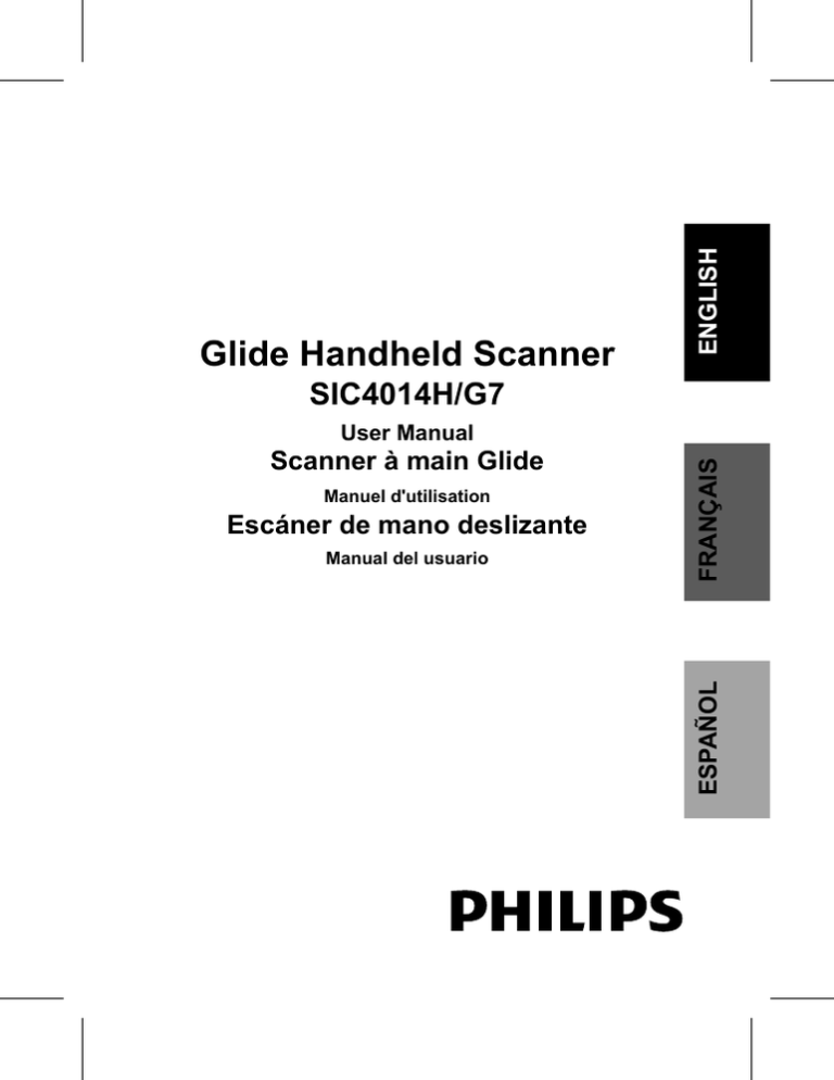 Philips SIC4014H/G7 User manual Philips SIC4014H/G7 User manual