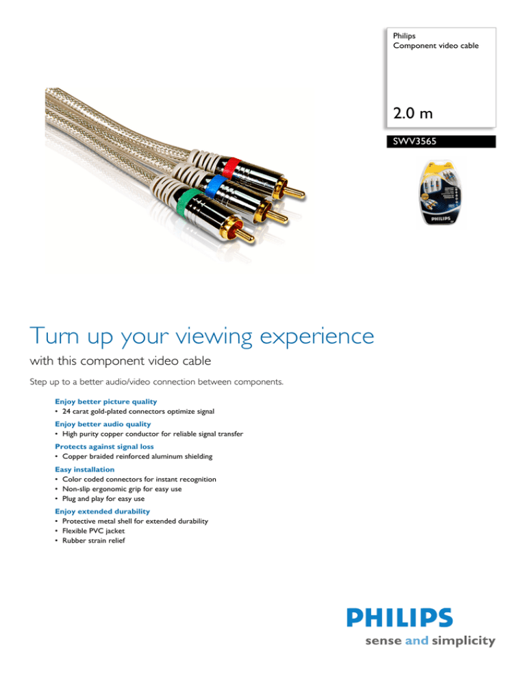 Philips SWV3565/10 User manual Philips SWV3565/10 User manual