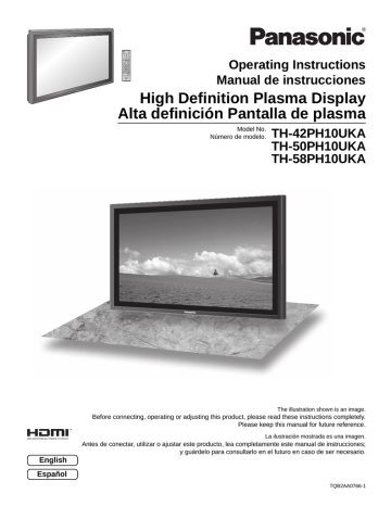 Philips TH-50PH10UKA User's manual Philips TH-50PH10UKA User's manual