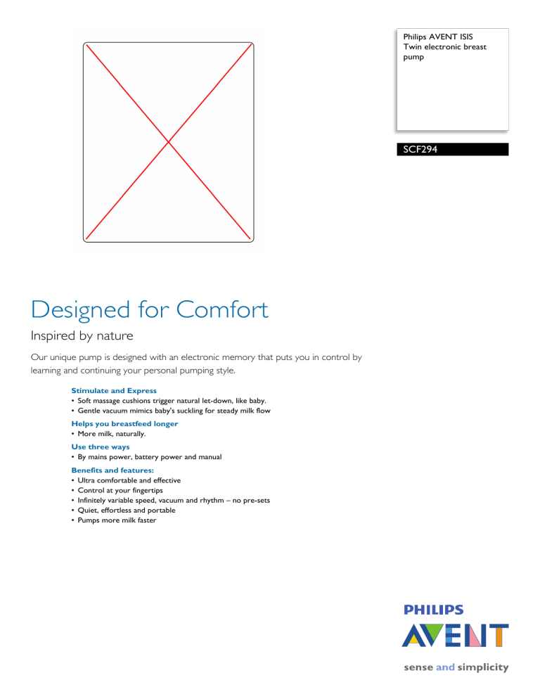Philips SCF294/21 User's manual Philips SCF294/21 User's manual