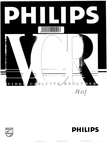Philips VR237 Operating instructions | Manualzz Philips VR237 Operating instructions | Manualzz