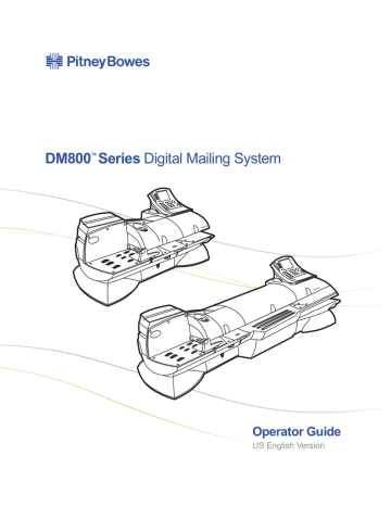 USPS Supplies. Pitney Bowes DM800 | Manualzz