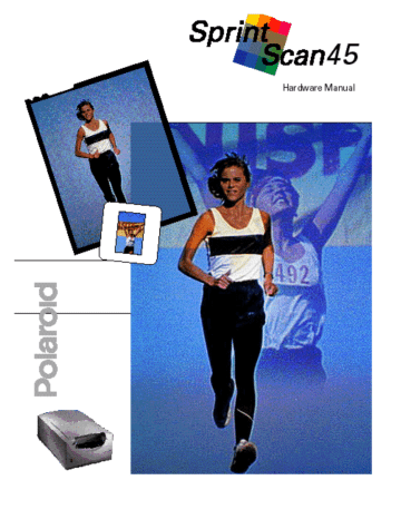 Polaroid SprintScan 45 User's Manual | Manualzz Polaroid SprintScan 45 User's Manual | Manualzz