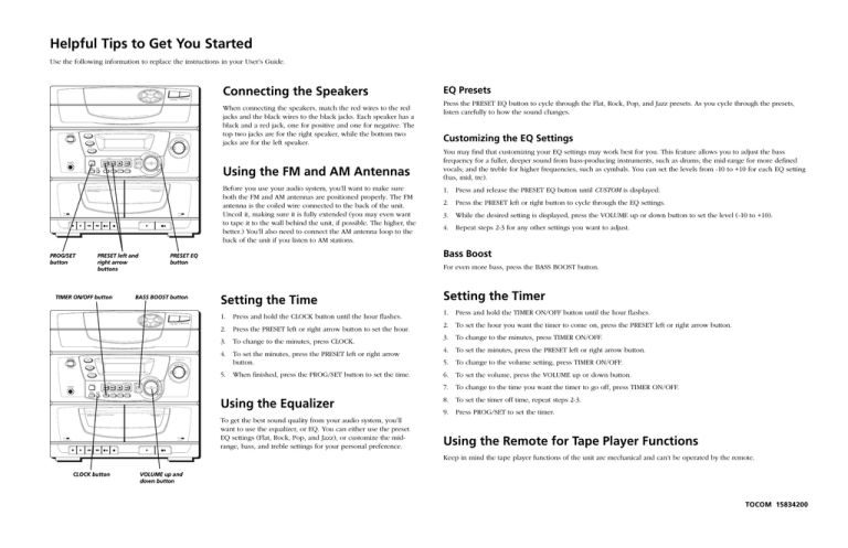 RCA RS1286B User manual RCA RS1286B User manual