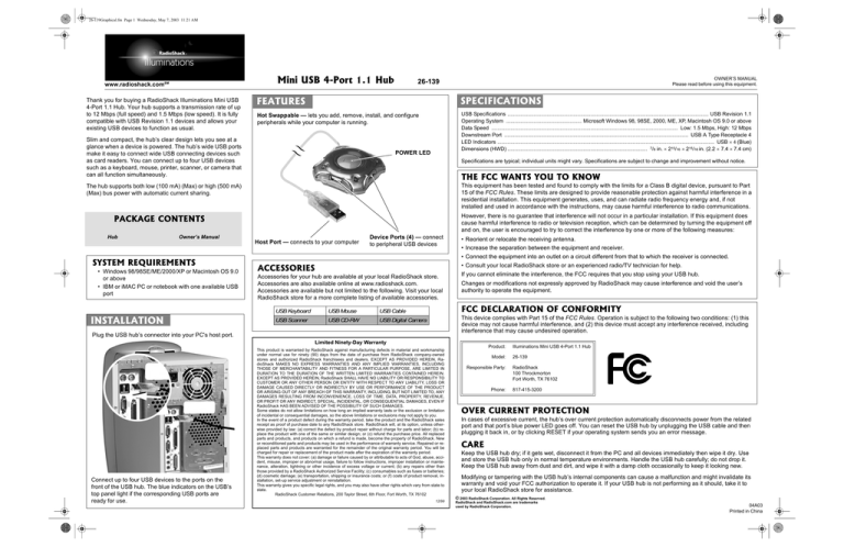 Samsung 26-139 User's manual Samsung 26-139 User's manual