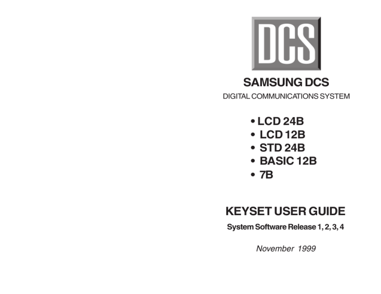 Samsung 7B User's manual Samsung 7B User's manual