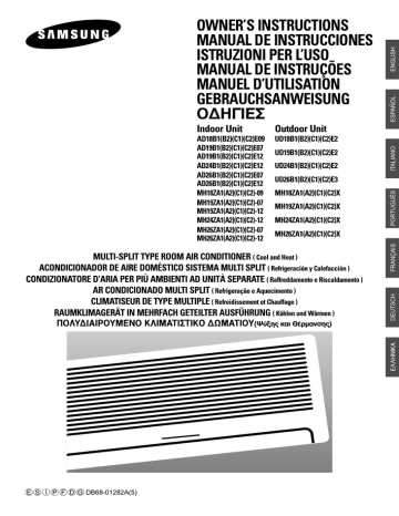 Samsung MH24ZA1-12 Manuel utilisateur | Manualzz