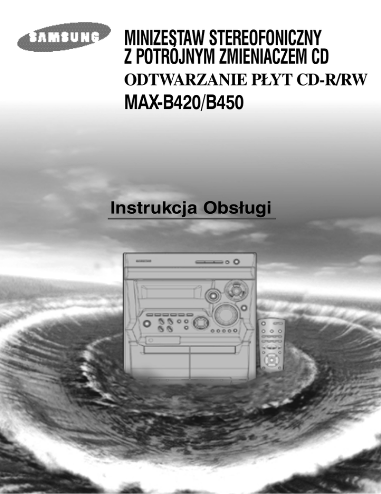 Samsung B450, MAX-B450, MAX-B420 Owner's manual Samsung B450, MAX-B450, MAX-B420 Owner's manual