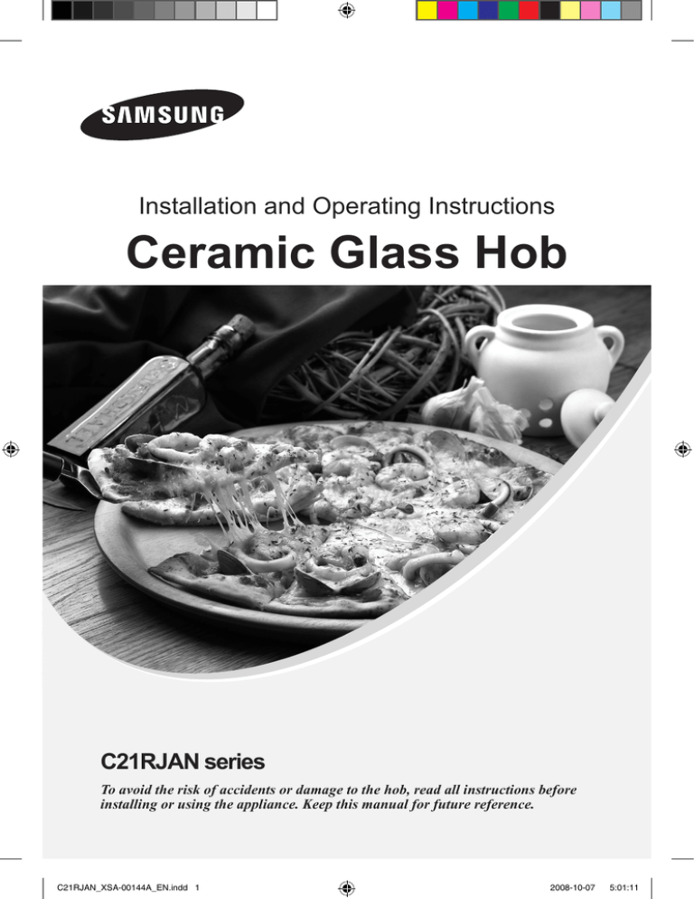 Samsung C21RJAN User manual Samsung C21RJAN User manual