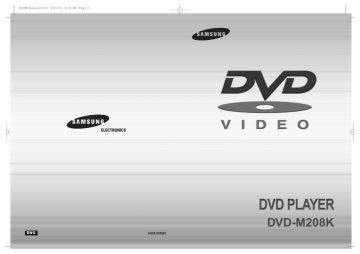 Samsung DVD-M208K/XTC User manual | Manualzz