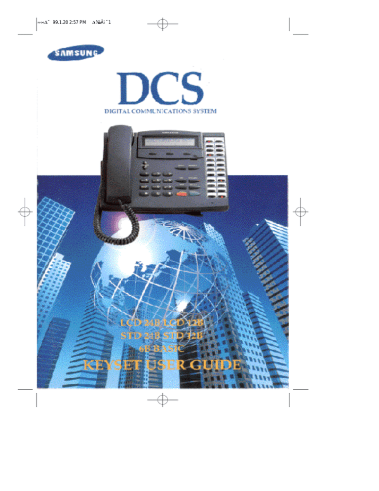 Samsung LCD12B User's manual Samsung LCD12B User's manual