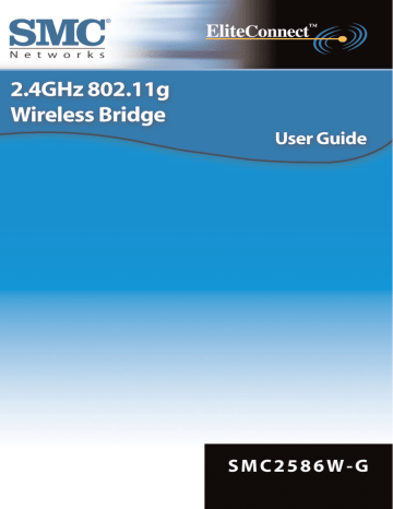 SMC Networks SMC2586W-G User's Manual | Manualzz SMC Networks SMC2586W-G User's Manual | Manualzz