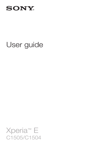 Sony Ericsson C1504 User Guide | Manualzz Sony Ericsson C1504 User Guide | Manualzz