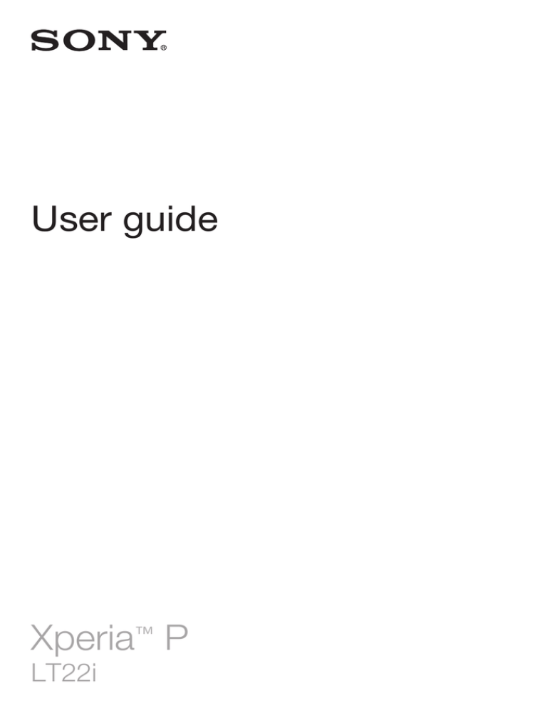Sony 1261-4434 User's manual Sony 1261-4434 User's manual