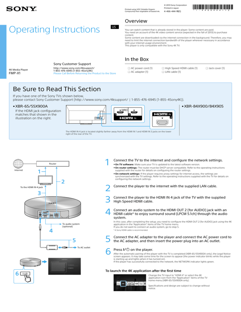 Sony FMP-X1 User's manual Sony FMP-X1 User's manual
