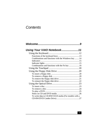 Sony PCG-FX310K User's manual Sony PCG-FX310K User's manual