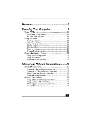 Sony PCG-VX89 User's Guide | Manualzz