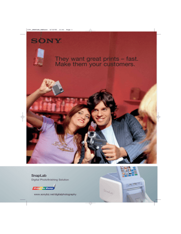 Sony SnapLab User's manual Sony SnapLab User's manual
