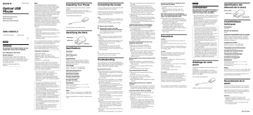 Sony 263 User's manual Sony 263 User's manual