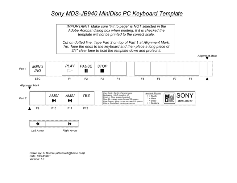 Sony JB940 User's manual Sony JB940 User's manual