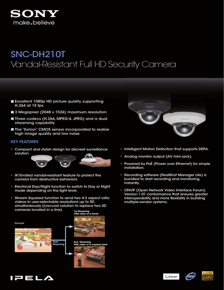 Sony SNC-DH210T User's manual Sony SNC-DH210T User's manual
