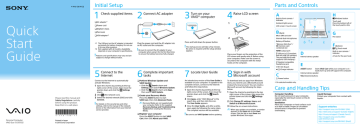 Sony I7 User's manual Sony I7 User's manual